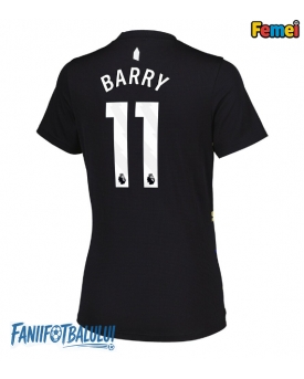 Everton Thierno Barry #11 Tricou Fotbal Replică 2025-26 Femei Treilea